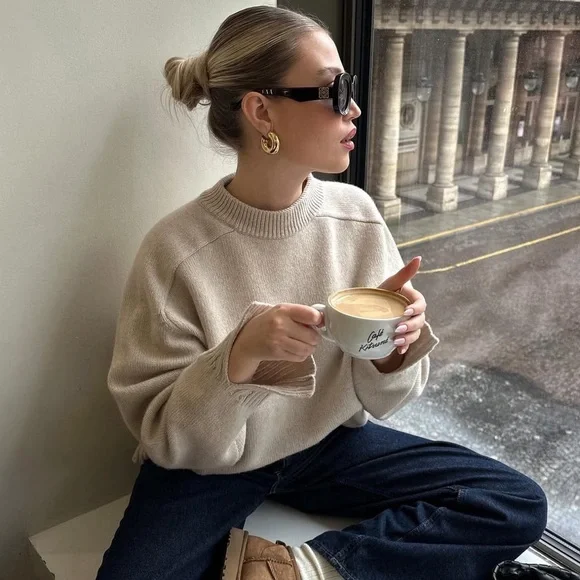 Sœur Will Merino Wool Pullover